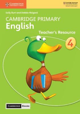 Book cover for Cambridge Primary English Stage 4 Teacher's Resource with Cambridge Elevate