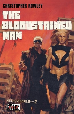 Book cover for Heavy Metal Pulp: The Bloodstained Man (2)