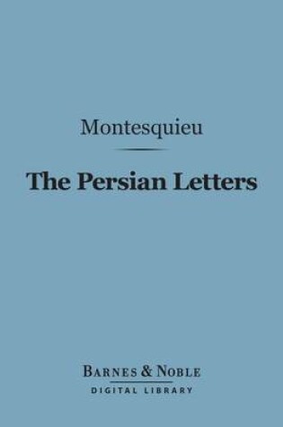 Cover of The Persian Letters (Barnes & Noble Digital Library)