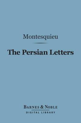 Cover of The Persian Letters (Barnes & Noble Digital Library)