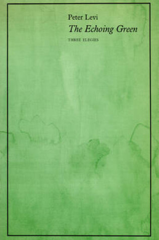 Cover of Echoing Green