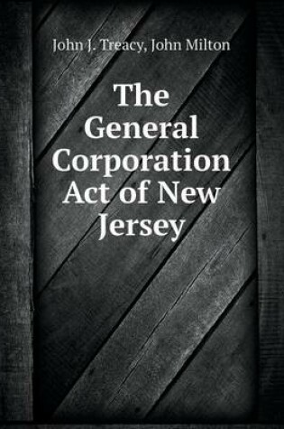 Cover of The General Corporation Act of New Jersey