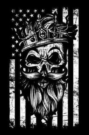 Cover of USA Flag Hipster Skull