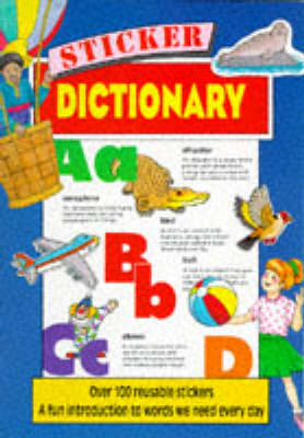 Book cover for Sticker Dictionary