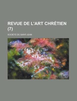 Book cover for Revue de L'Art Chretien (7 )