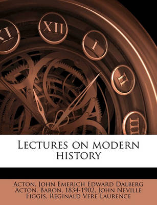 Book cover for Lectures on Modern History