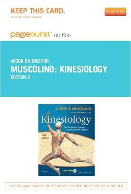 Cover of Kinesiology - Elsevier eBook on Intel Education Study (Retail Access Card)