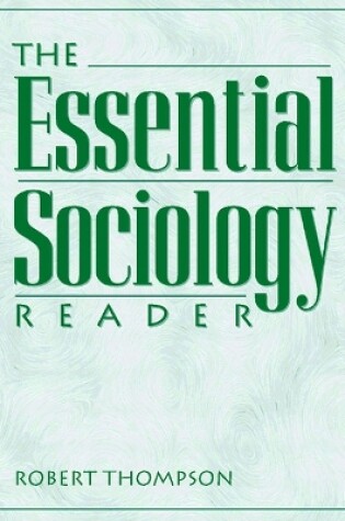 Cover of The Essential Sociology Reader