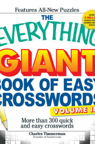 Cover of The Everything Giant Book of Easy Crosswords, Volume II