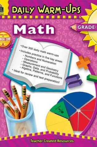 Cover of Math, Grade 5