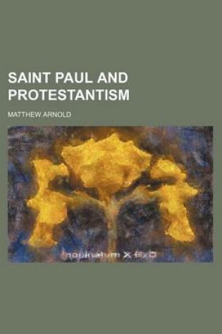 Cover of Saint Paul and Protestantism