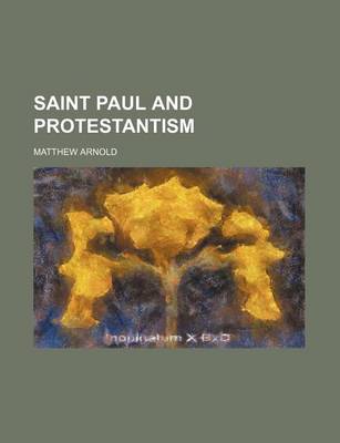 Book cover for Saint Paul and Protestantism