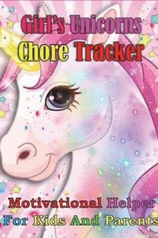 Cover of Girl's Unicorns Chore Tracker