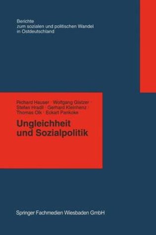 Cover of Ungleichheit Und Sozialpolitik