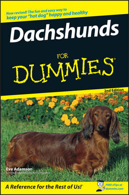 Book cover for Dachshunds For Dummies