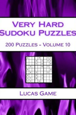 Cover of Very Hard Sudoku Puzzles Volume 10