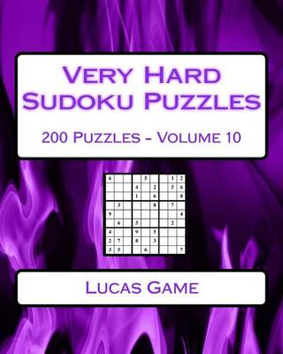 Book cover for Very Hard Sudoku Puzzles Volume 10