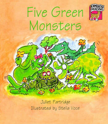 Book cover for Five Green Monsters