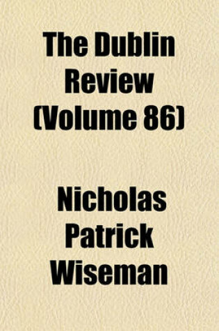 Cover of The Dublin Review (Volume 86)