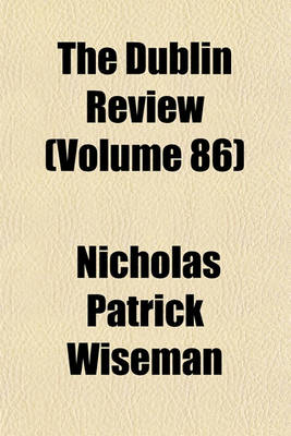 Book cover for The Dublin Review (Volume 86)