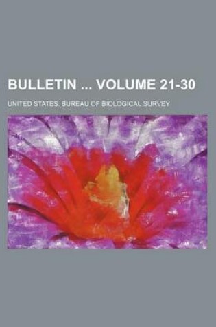 Cover of Bulletin Volume 21-30