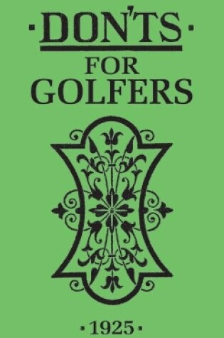 Cover of Don'ts for Golfers