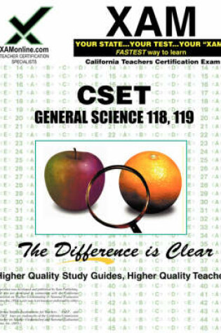 Cover of CSET General Science 118, 119