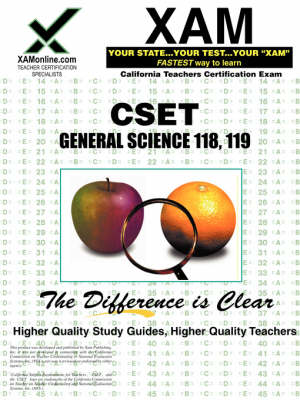 Book cover for CSET General Science 118, 119