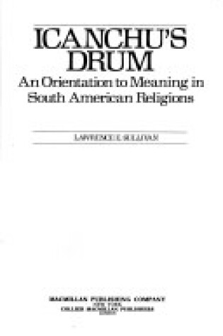 Cover of South American Religions