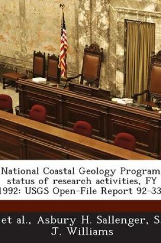 Cover of National Coastal Geology Program; Status of Research Activities, Fy 1992