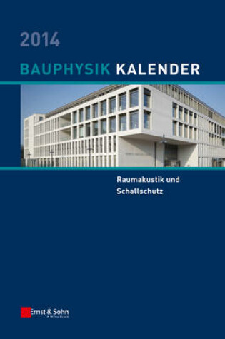 Cover of Bauphysik Kalender 2014