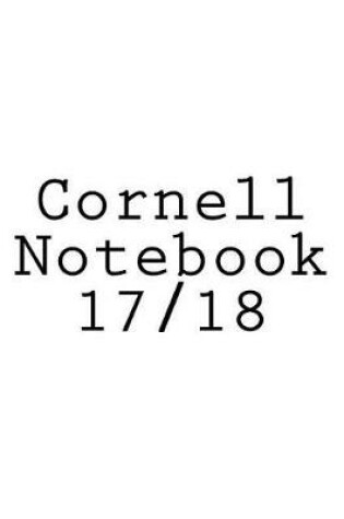 Cover of Cornell Notebook 17/18