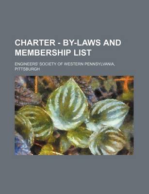 Book cover for Charter - By-Laws and Membership List