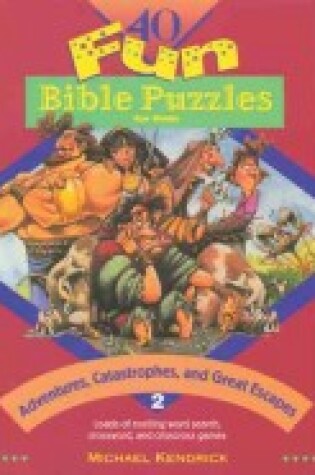 Cover of 40 Fun Bible Puzzles