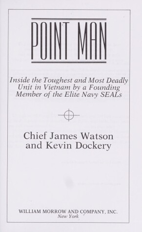 Book cover for Point Man: inside the Toughest and Most Deadly Unit in Vietnam