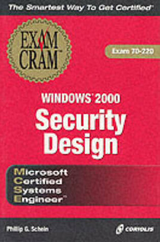 Cover of MCSE Windows 2000 Security Design Exam Cram