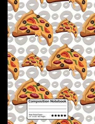 Book cover for Pepperoni Pizza Food Lover Composition Notebook