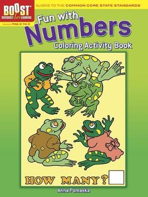 Cover of Boost Fun with Numbers Coloring Activity Book