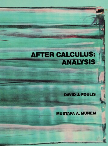 Book cover for After Calculus Analysis