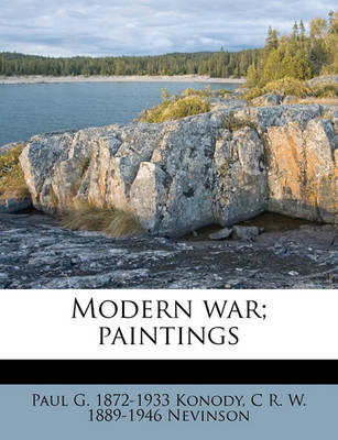 Book cover for Modern War; Paintings