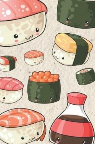 Cover of Kawaii Sushi Notebook