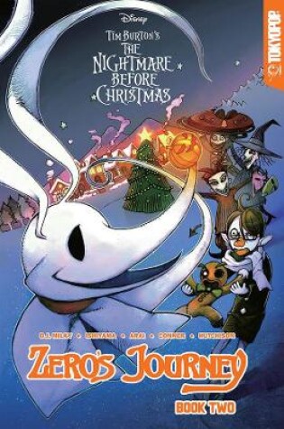 Cover of Disney Manga: Tim Burton's The Nightmare Before Christmas — Zero's Journey Graphic Novel, Book 2
