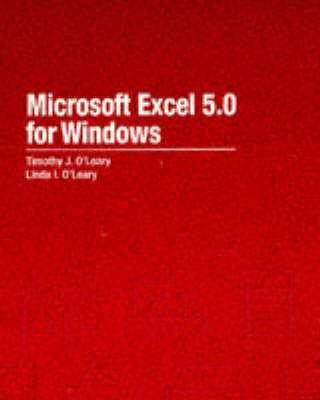 Book cover for Microsoft Excel 5.0 for Windows