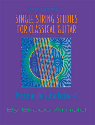 Book cover for Single String Studies for Classical Guitar