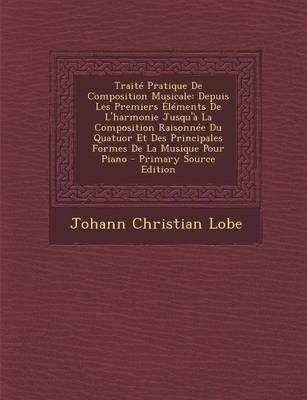 Book cover for Traite Pratique de Composition Musicale