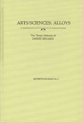 Book cover for Arts/Sciences