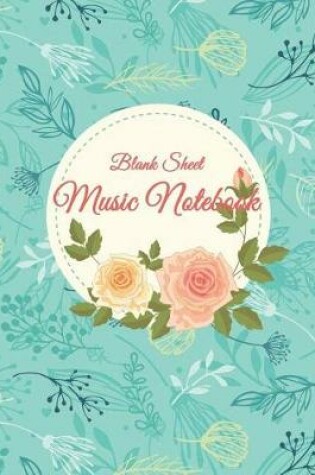 Cover of Blank Sheet Music Notebook