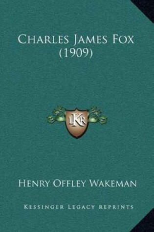 Cover of Charles James Fox (1909)