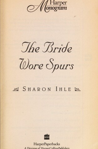 Cover of The Bride Wore Spurs