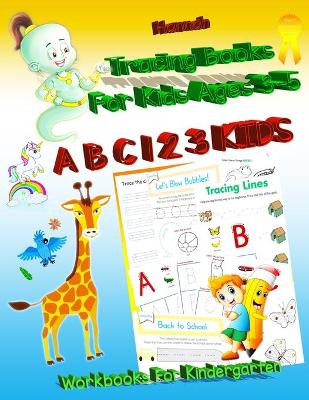 Book cover for Tracing Books For Kids Ages 3-5